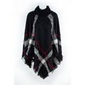 Knitted Acrylic Wholesale Poncho for Women